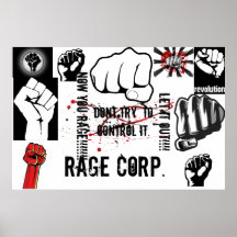 RAGE CORP POSTER
