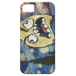 Rage Face Meme Face Comic Classy Painting iPhone 5 Cases