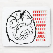 Rage Face Mouse Pads