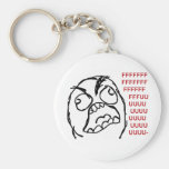 Rage guy fuuu fuuuu key chains