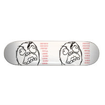 Rage Troll Custom Skate Board