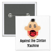 rageclintonmachine, Rage, Against the Clinton M... Buttons