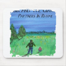 Ragged Border Mousepad