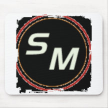 Ragged Border Mousepad