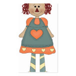 Raggedy Ann Blue Business Card
