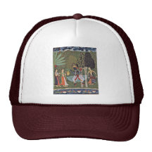 Râginâ Vasanta (Spring) Krishna Dancing To The Mus Trucker Hat