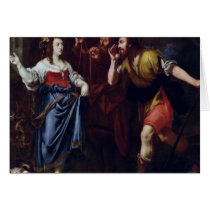 Rahab and the Emissaries of Joshua cards
