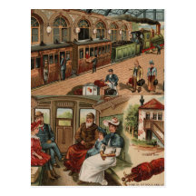 Railroad Travel Postcards
