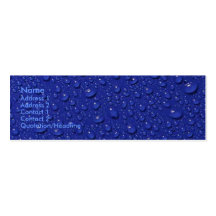 Rain Drops - Business Card