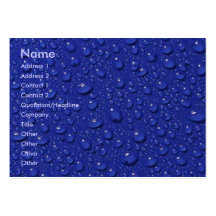 Rain Drops Business Card