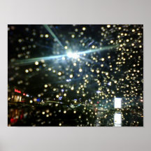 Rain in the night # 1 poster