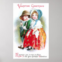 Rain or Shine Valentine Posters