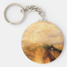 Rain, Steam, and Speed Keychain