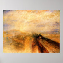 Rain, Steam, and Speed Poster