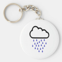 Rain - Weather Keychain