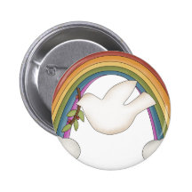 RAINBOW1-PDD PINBACK BUTTONS