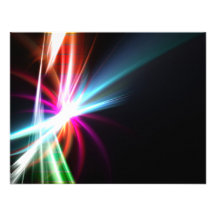 Rainbow Abstract Fractal Announcement