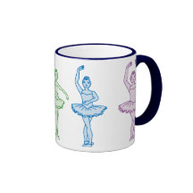 Rainbow Ballerinas Mug