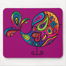 Rainbow Bird Mousepad
