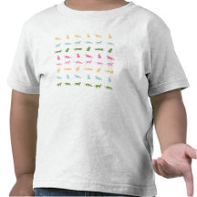 Rainbow Cat Pattern Tshirt