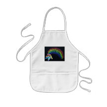 Rainbow Chalk Aprons