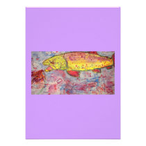 rainbow chasing trout invitations