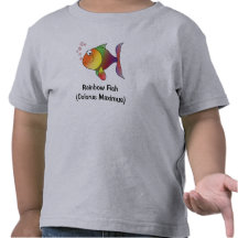 Rainbow Fish Toddler and Baby Tee
