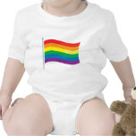 Rainbow Flag Baby Creeper
