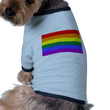 Rainbow Flag Dog Shirt