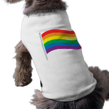 Rainbow Flag Dog Shirt