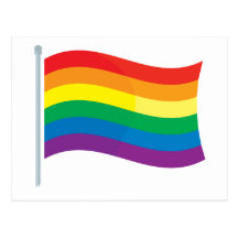 Rainbow Flag Postcards