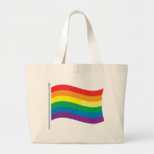 Rainbow Flag Tote Bag