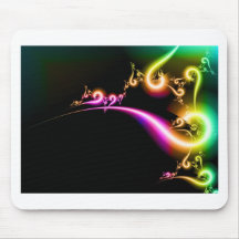 rainbow flair mouse pad