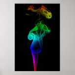 Rainbow Flame Posters