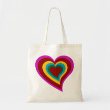 Rainbow Heart Bag