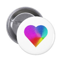 Rainbow Heart Pin