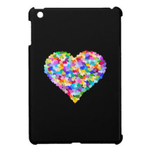 Rainbow Hearts Confetti