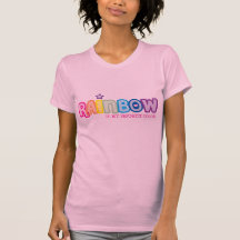 Rainbow is My Favourite Colour T-shirt