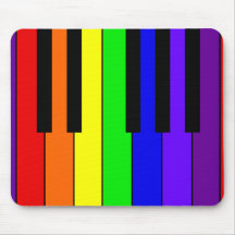 Rainbow Keyboard Mousepad