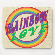 RAINBOW LOVE MOUSE PADS