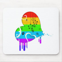 Rainbow Love Mousepad