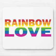 RAINBOW-LOVE MOUSEPAD