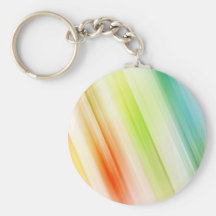 Rainbow Multi coloured Customise Keychain