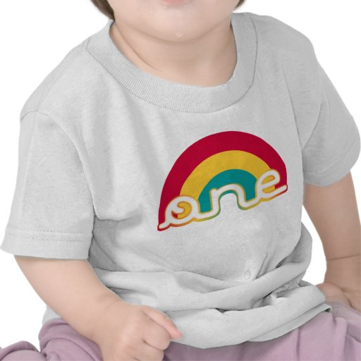 Rainbow One Birthday Tee