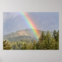 Rainbow Over the Mountains posters