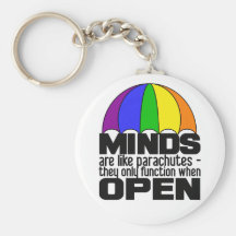 Rainbow Parachute keychain