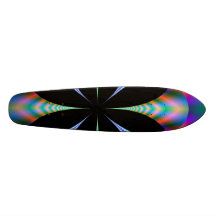 Rainbow Pattern Skateboard