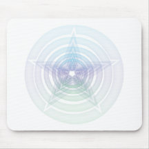 Rainbow Pentacle Mouse Mats