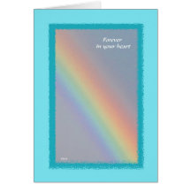 Rainbow Pet Sympathy Card