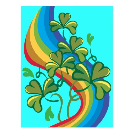 Rainbow Postcard